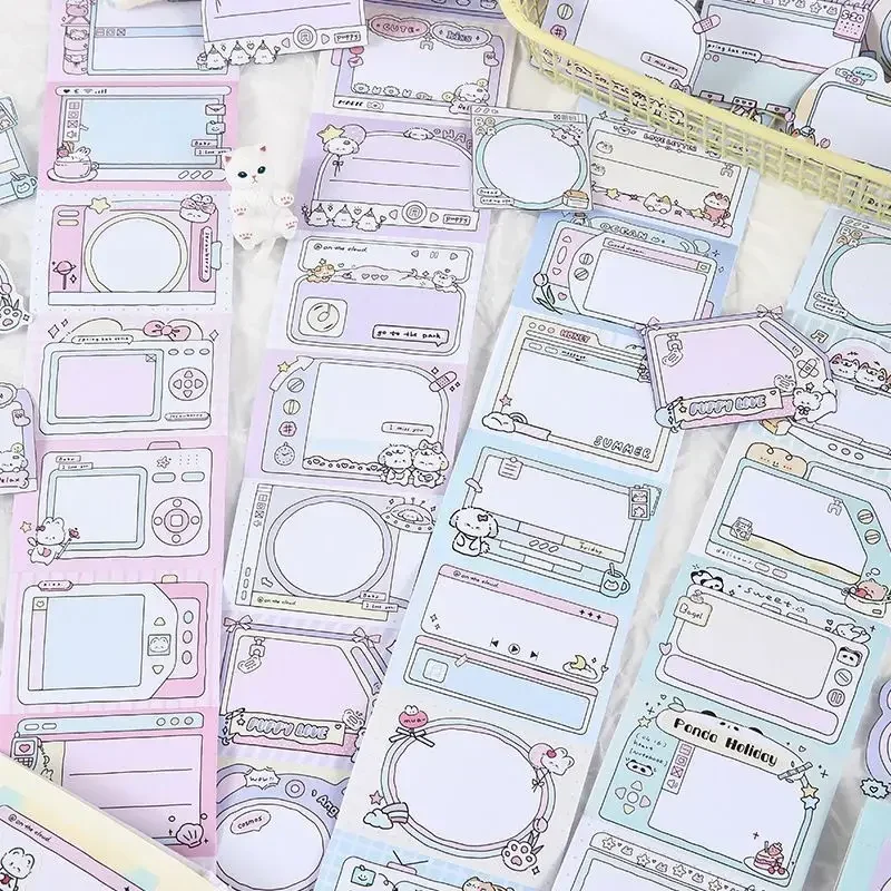 

Рулон ленты, ручная роспись, лента в корейском стиле, простая наклейка для заметок