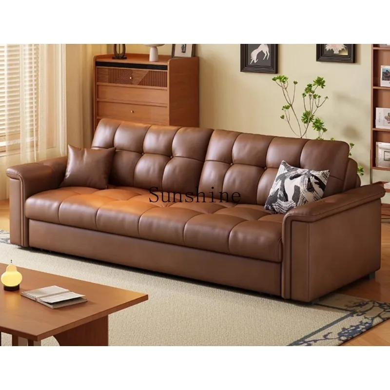 

360-degree full-package first-layer cowhide customized sofa