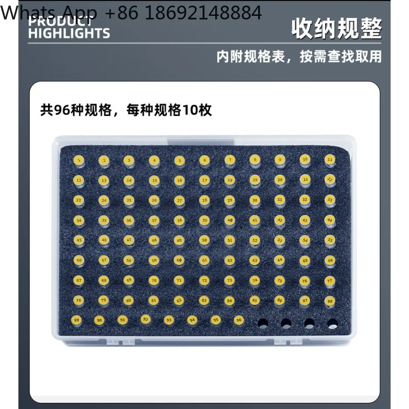 Watch Repair Parts Head Dust Ring Crown Head Sealing Ring Mini Waterproof O-Ring Rubber for Watches