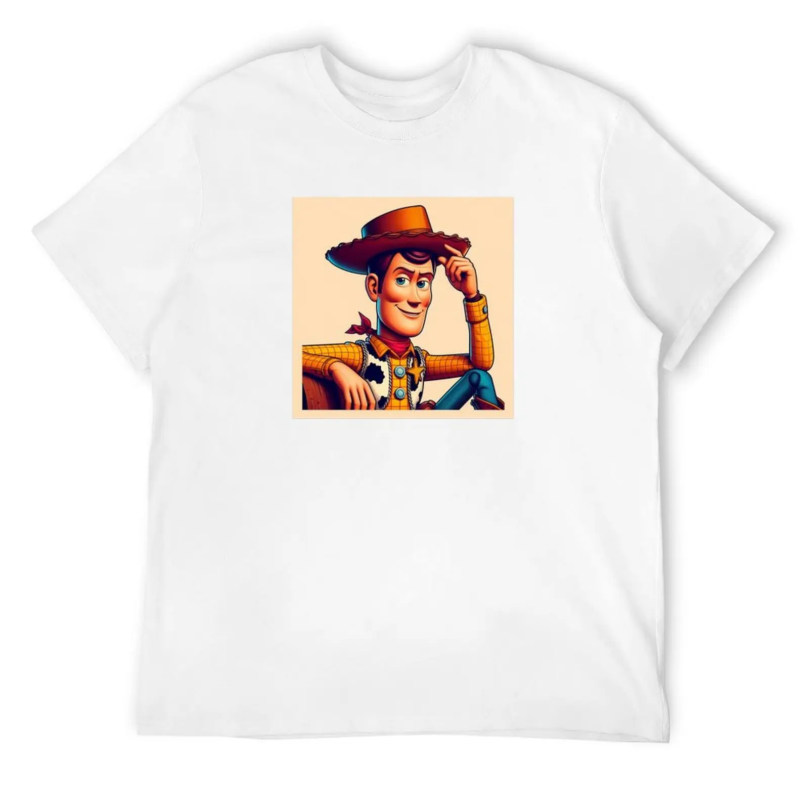 Woody's Toy Story T-Shirt oversized graphic t shirt vintage mens t shirts top quality