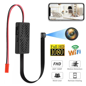 Mini kamera HD 1080P przenośny moduł DIY kamera WiFi wideorejestrator wykrywanie ruchu bezprzewodowa kamera P2P obsługa zdalnego widoku