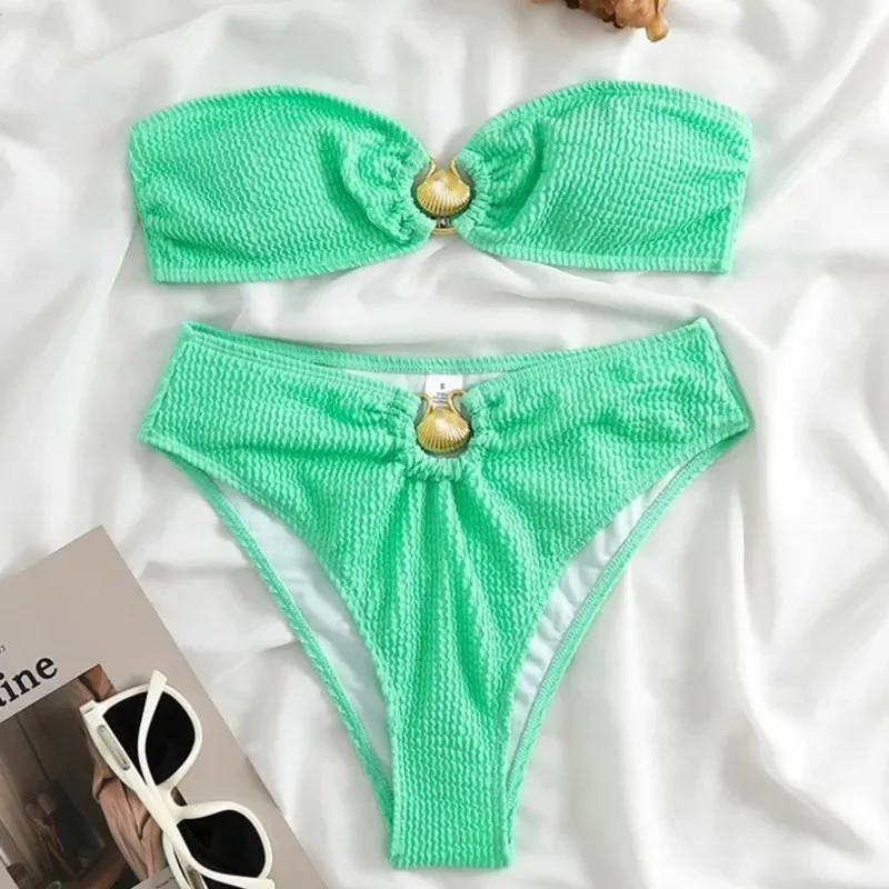 

Sexy Bikini Sets New Swimsuits Women Swimwear Push Up Female Beach Swimming Wear Bathing Suits Brazilian Set Pool Bather 2024