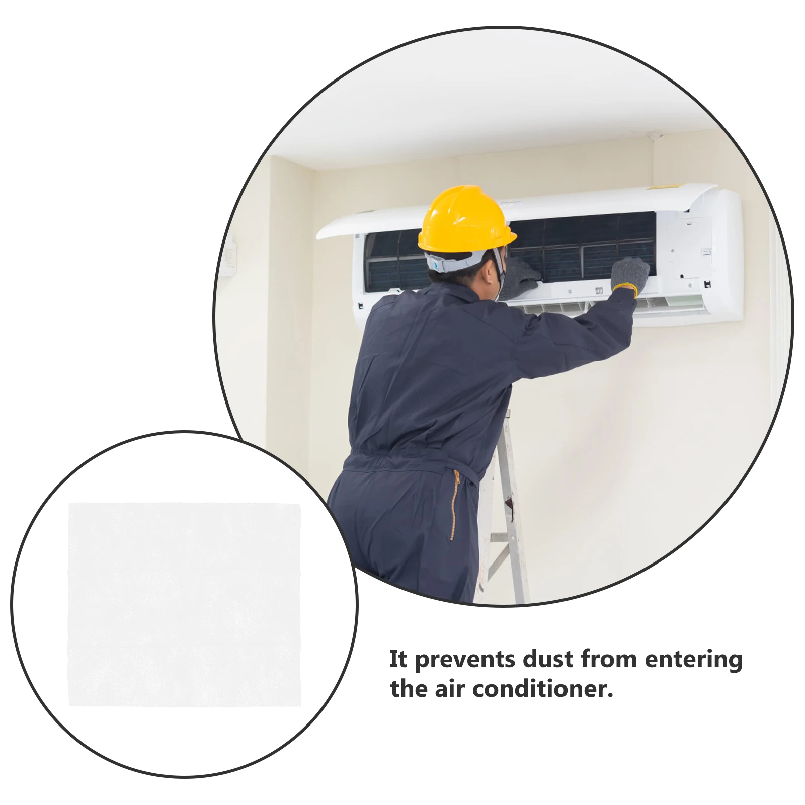 

6pcs Conditioner Vent Filter For Home Cuttable Air Vent Filters Easy Install High Efficiency