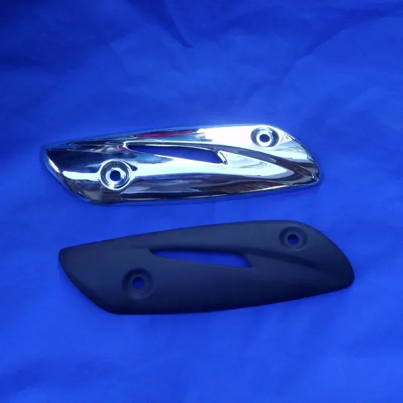 Black Silver For New Neptune muffler exhaust pipe guard against hot plate insulation boards UA125T / TA silver black universal