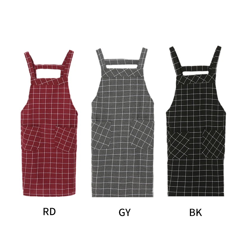 New Style Cotton Vest Home Kitchen Housework Apron Anti-fouling Autumn Fashion Waist Sling Korean Simple Style