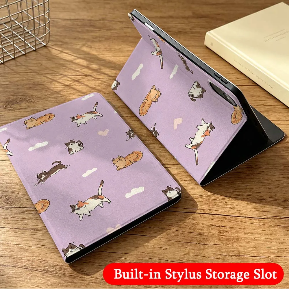 Luxury Cat Dog Pig For Xiaomi Poco Redmi K Pad 5 6 7 7S 8 Mini SE Pro 11 12.1 12.5 11.2 14 8.8 inch Foldable Tablet Case