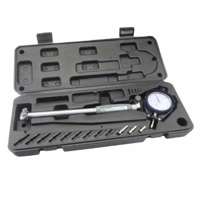 Bore Gauge Dial Indicator 18‑160mm,Bridge‑Protected Internal Measuring Gauge Cylinder Measuring Tool