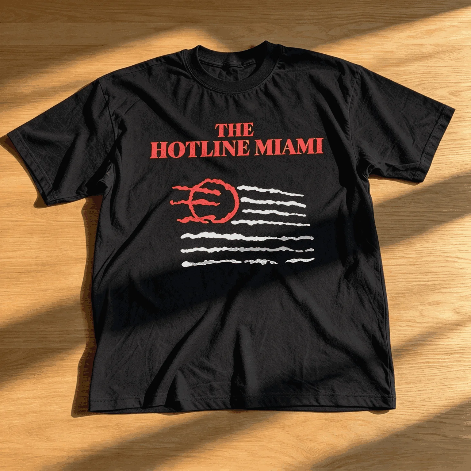 HOTLINE MIAMI Summer New Cotton Retro Unisex Casual Fashion T-shirt High Street Oversized Unisex Trendy Vintage Loose Couples