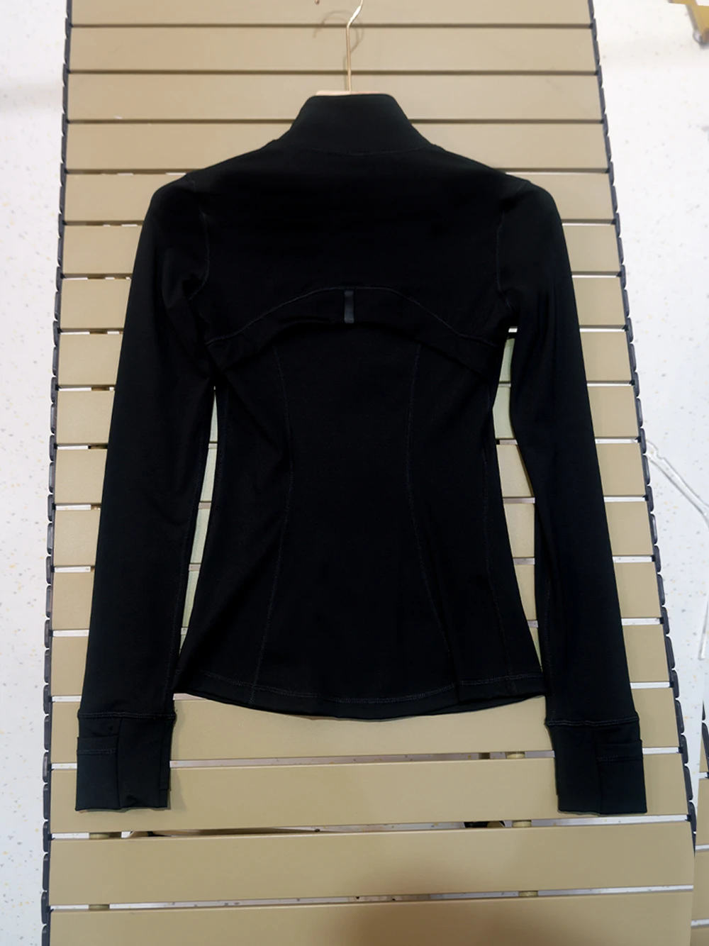 New Version of Gold Zipper Slimming Jacket yoga Stand up Collar Jacket Slim Fit Quick Drying Sports Thin Version