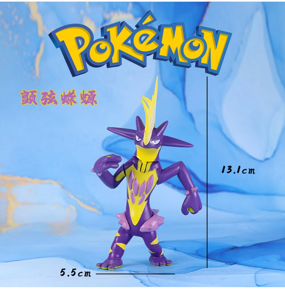 

WCT Genuine Toxtricity Figurine Pokémon Pocket Monsters Model Statue
