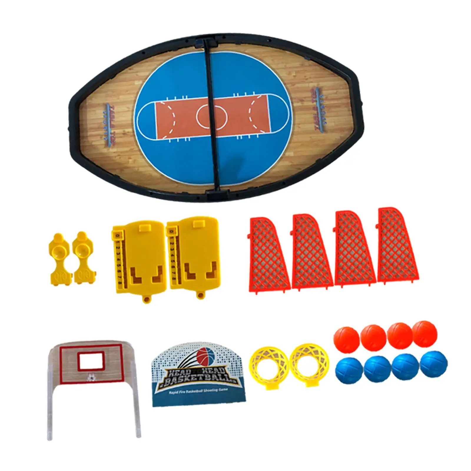 Miniatuur Desktop Basketbal Spel Speelgoed Indoor Ouder Kind Interactie Voor Basketballiefhebbers Grappige Mini Finger Bounce Basketbal