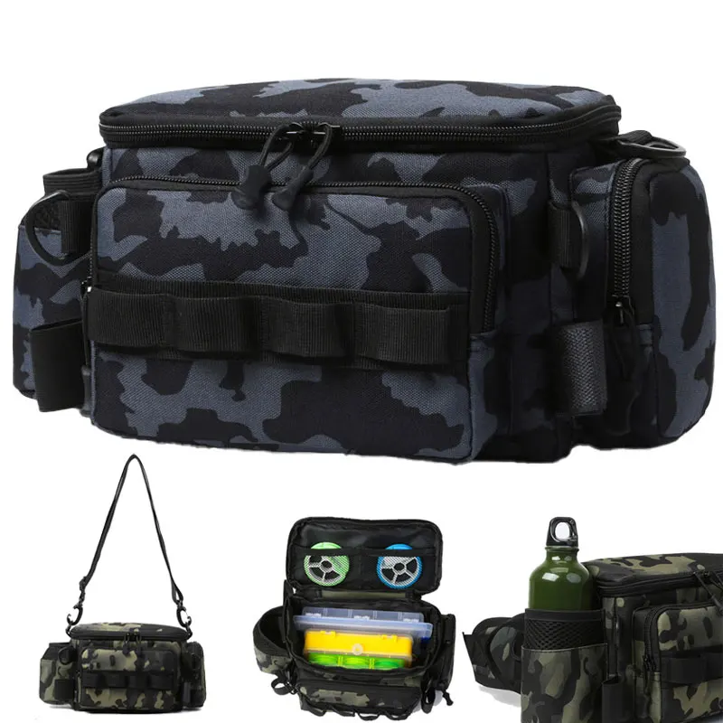 

Tactical Camping Waist Bag Fishing lure Outdoor Travel Hunting Cycling Hiking Cycling Chest Bags Molle Tactical Men's Fanny Pack