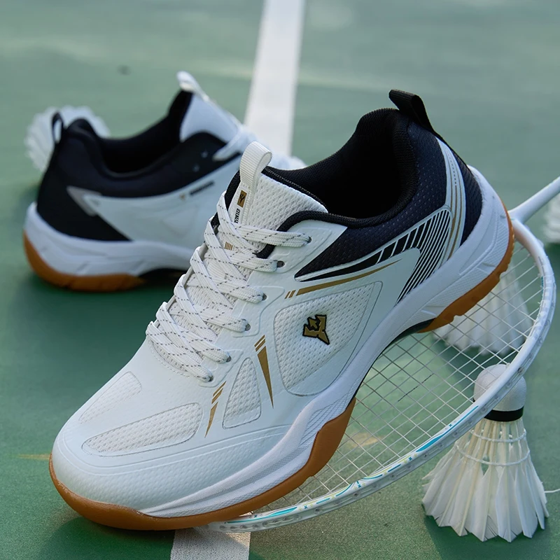 

Уличная мужская обувь для бадминтона высокого качества, кроссовки унисекс, легкая теннисная обувь, легкая атлетика, тренировочная женская спортивная обувь на шнуровке