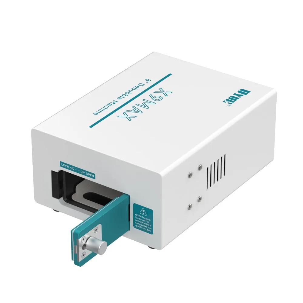 UYUE X9 MAX 600W مضخة تفريغ مدمجة لإزالة الرغوة الذكية تنطبق على iPhone أقل من 8 بوصة مزيل الرغوة المنحني/المسطح