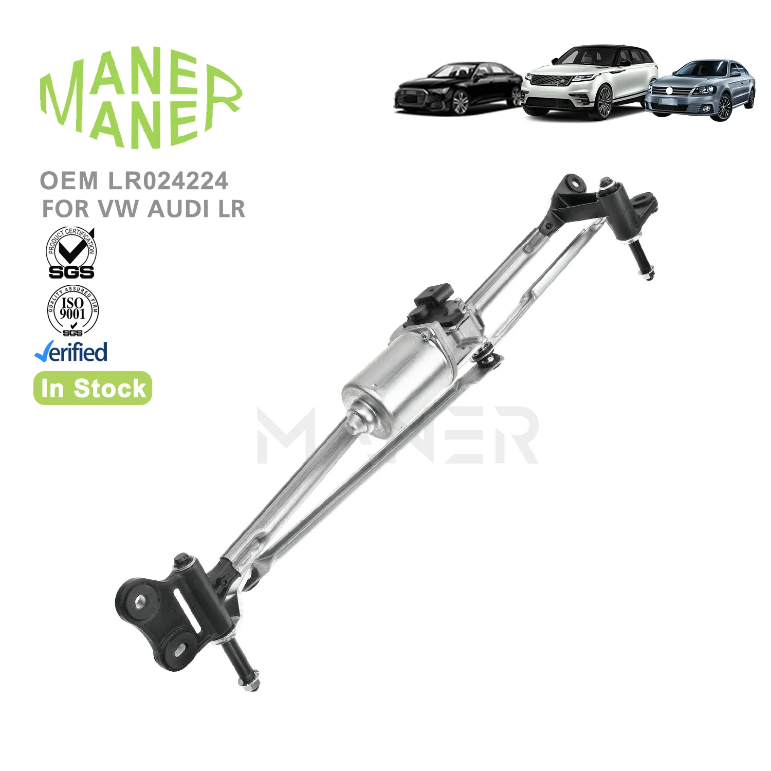 MANER LR024224 LR078300 LR075361 auto spare parts Front Windshield Wiper Motor For Land Rover Range Rover Evoque L538