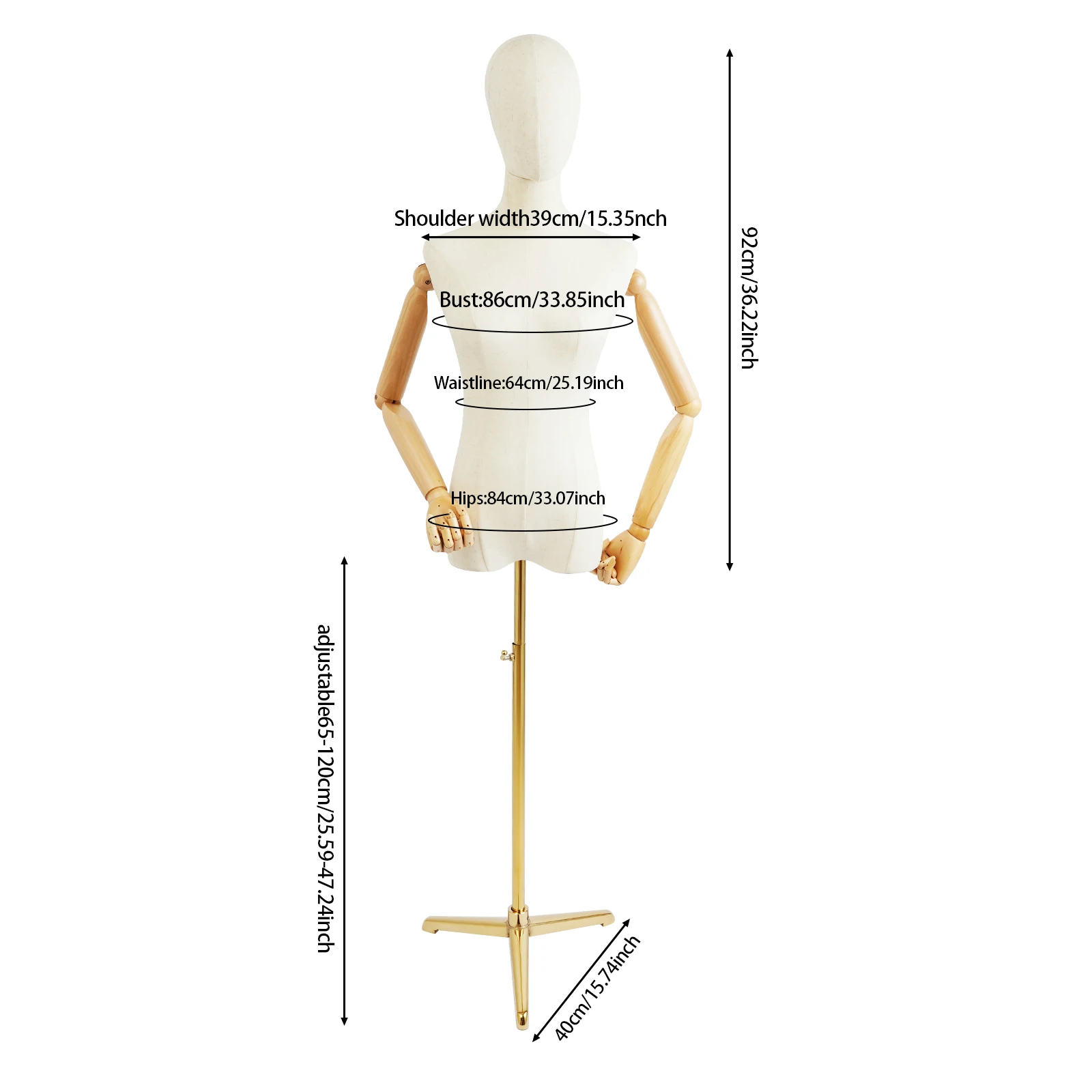 Vrouwelijke Mannequins Vrouwelijke Kledingrek Mannequin Lichaam Stand Half Lichaam Vrouwelijk Naakt Model