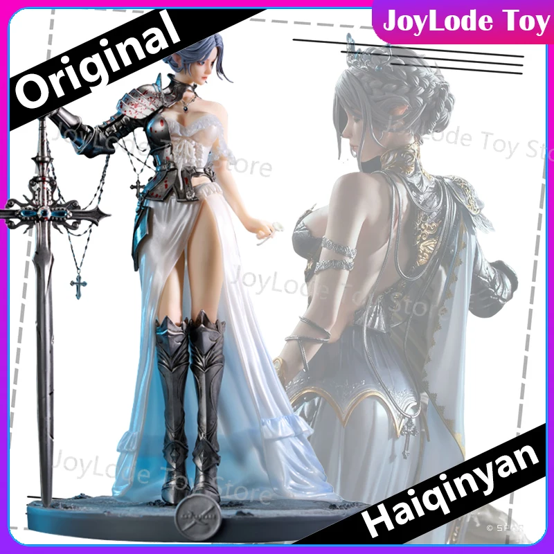 Figurki anime TEKUIA Wlop Chost Blade, Haiqinyan God of War, figurka w skali 1/6, statuetka z PVC, ozdoby, zabawki, prezenty świąteczne