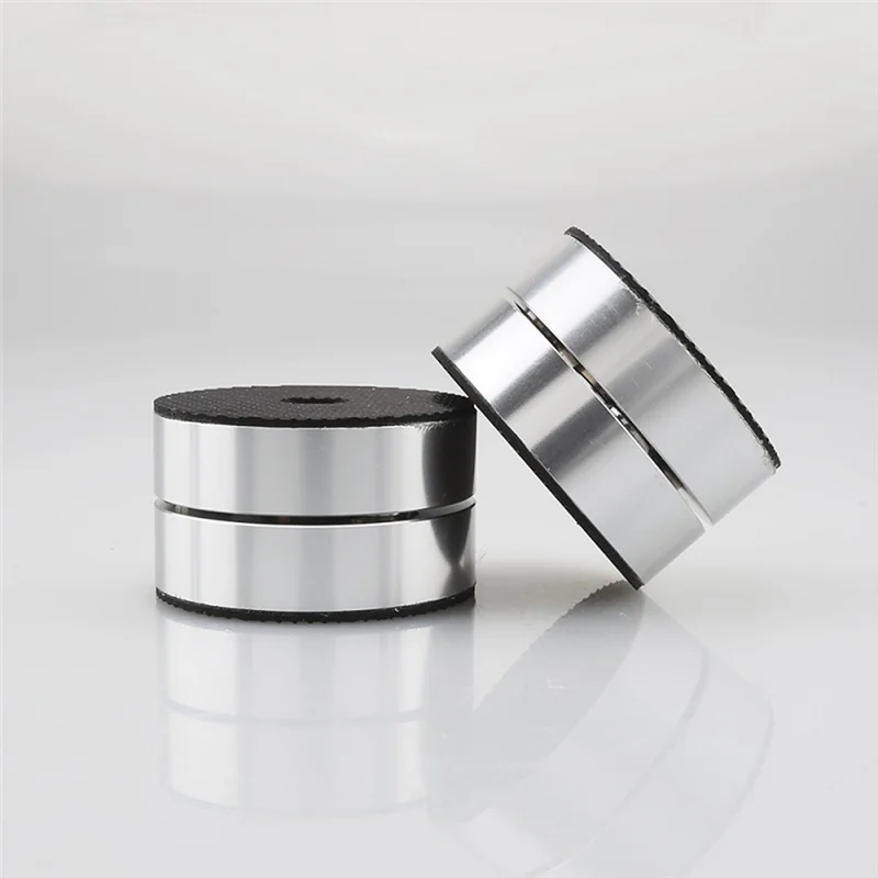 AK25-4PCS Podkładki izolacyjne pod głośniki Hi-Fi, nóżki, podstawki 40x23mm, aluminiowe tłumiki wibracji