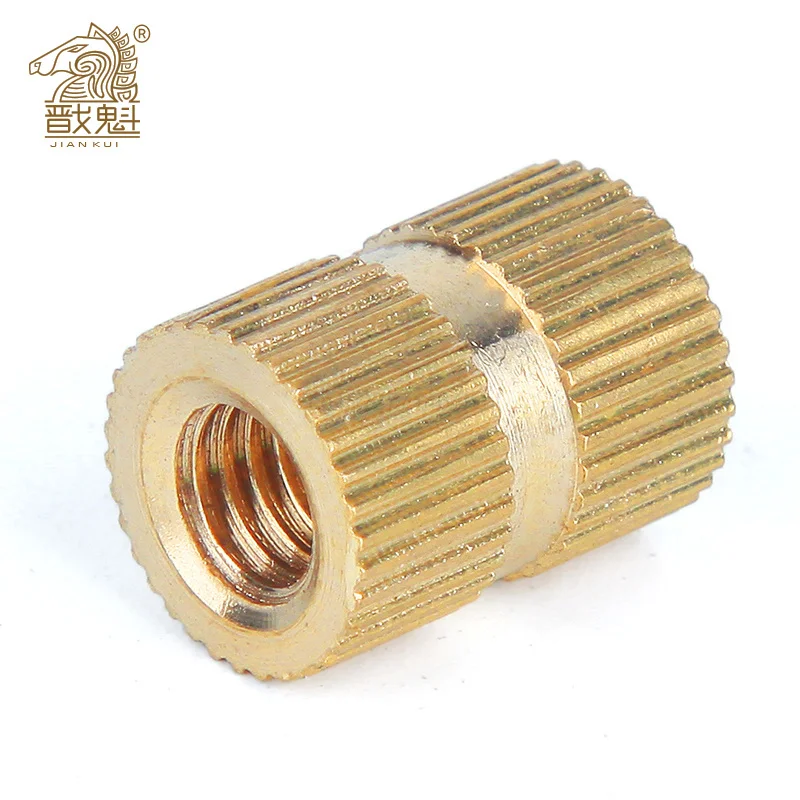 100pcs/50pcs/20pcs M.4 M1.6 M2 M2.5 M3 M4 M5 M6 M8 Brass insert nut Injection Molding Brass Knurled Thread Inserts Nuts