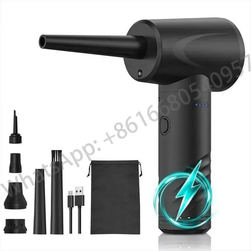 New Arrival Electric Air Duster Blower Vacuum for Storage Bag Portable Car Cleaner Multi-functional Cleaning Tools