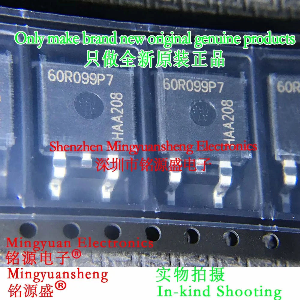 Mingyuansheng Brand New Original Genuine Ipb60R099P7Atma1 Ipb60R099P7 60R099P7 Package To-263 Ic Chip