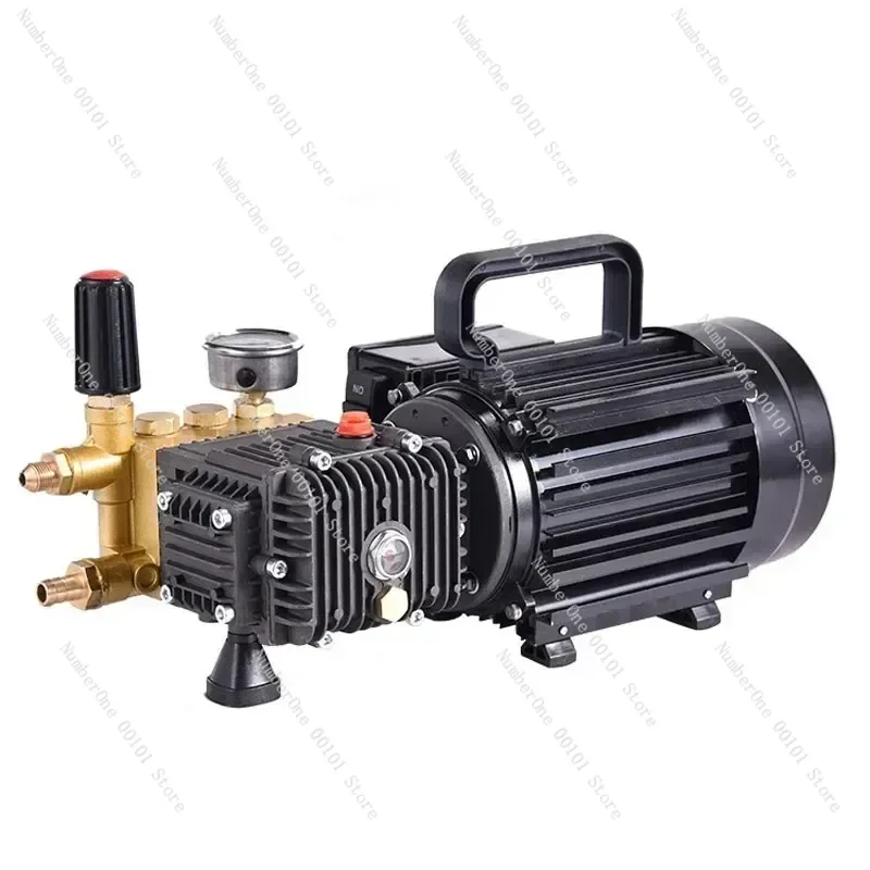 plated triplex plunger pump household washing machine high pressure washer car wash 1.6-1.8KW 80-100bar 10LPM