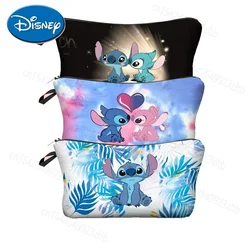 Disney Stitch Makeup Bag Kawaii Dumbo Cosmetic Bag Anime Cartoon Stich Washing Bag Pencil Case Girl Christmats Gifts 2023