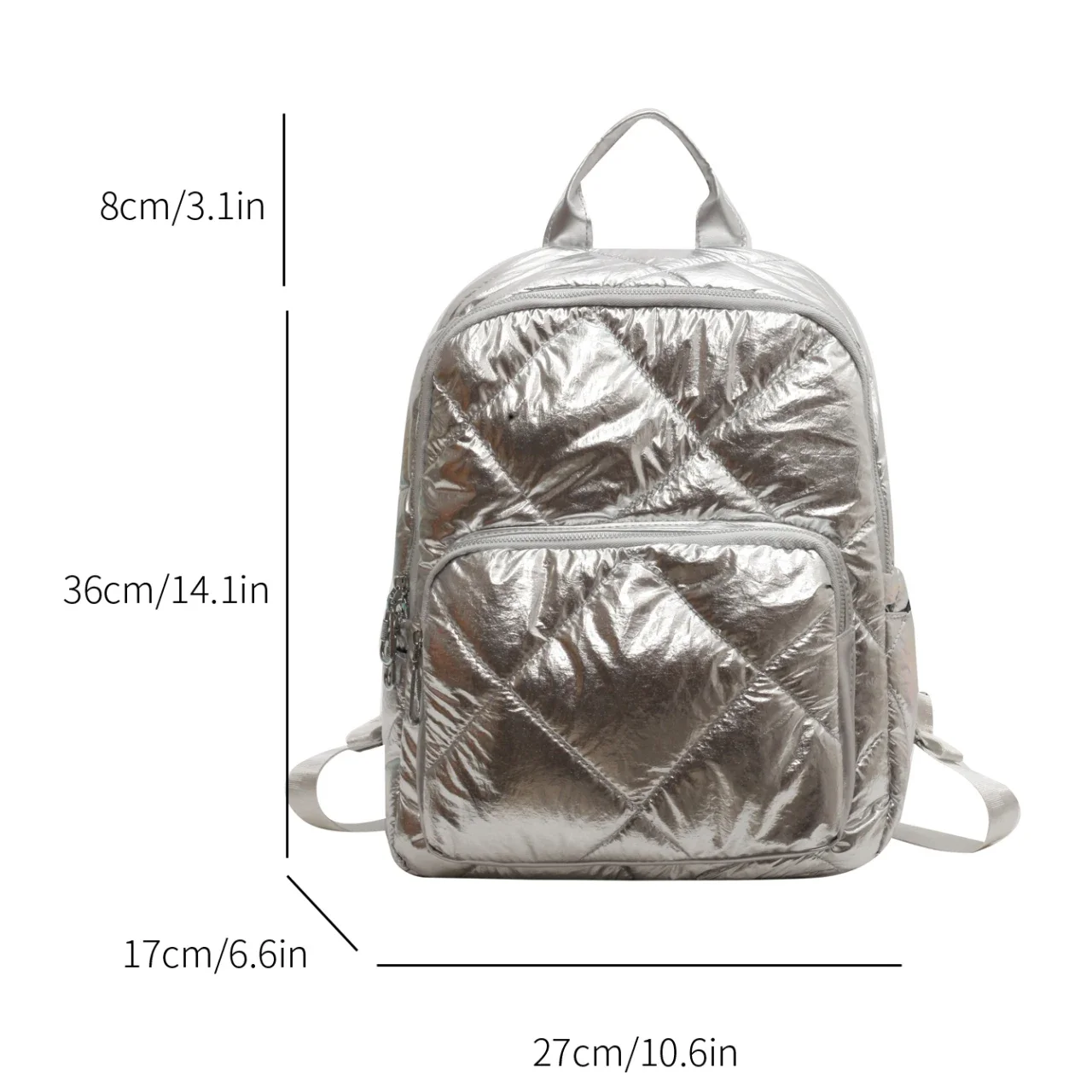 5 Color Women Nylon Backpacks Fashion Space Cotton Female Shoulder Bag Sac a Dos Casual Travel Ladys Bagpack Mochilas School Bag