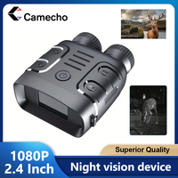 1080P Binocular Infrared Night-Visions Device 5X Binocular Day Night Use Photo Video Taking Digital Zoom for Hunting Boating