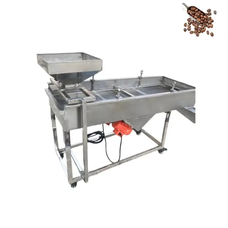 Customized Linear Vibrating Sieve Machine Bean Sorting Machine Walnut Kernel Linear Vibrating Sieve