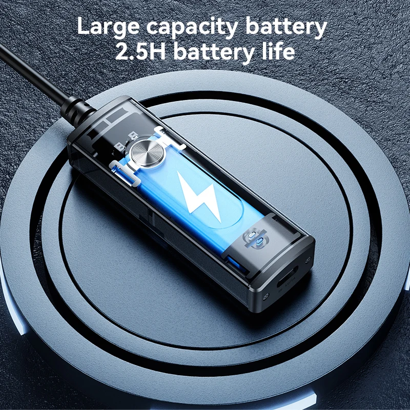 Wireless Endoscope Camera 1080P HD 8mm IP67 Waterproof Lens WiFi Inspection Camera 2000mA Battery Snake Camera for Android & iOS