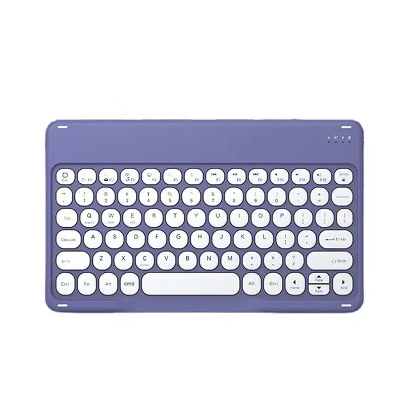 

Keyboard And Mouse Set for iPad Mobile Phone Tablet - Silent Magnetic Suction Luminous Charging Cross-Border round Hat Design