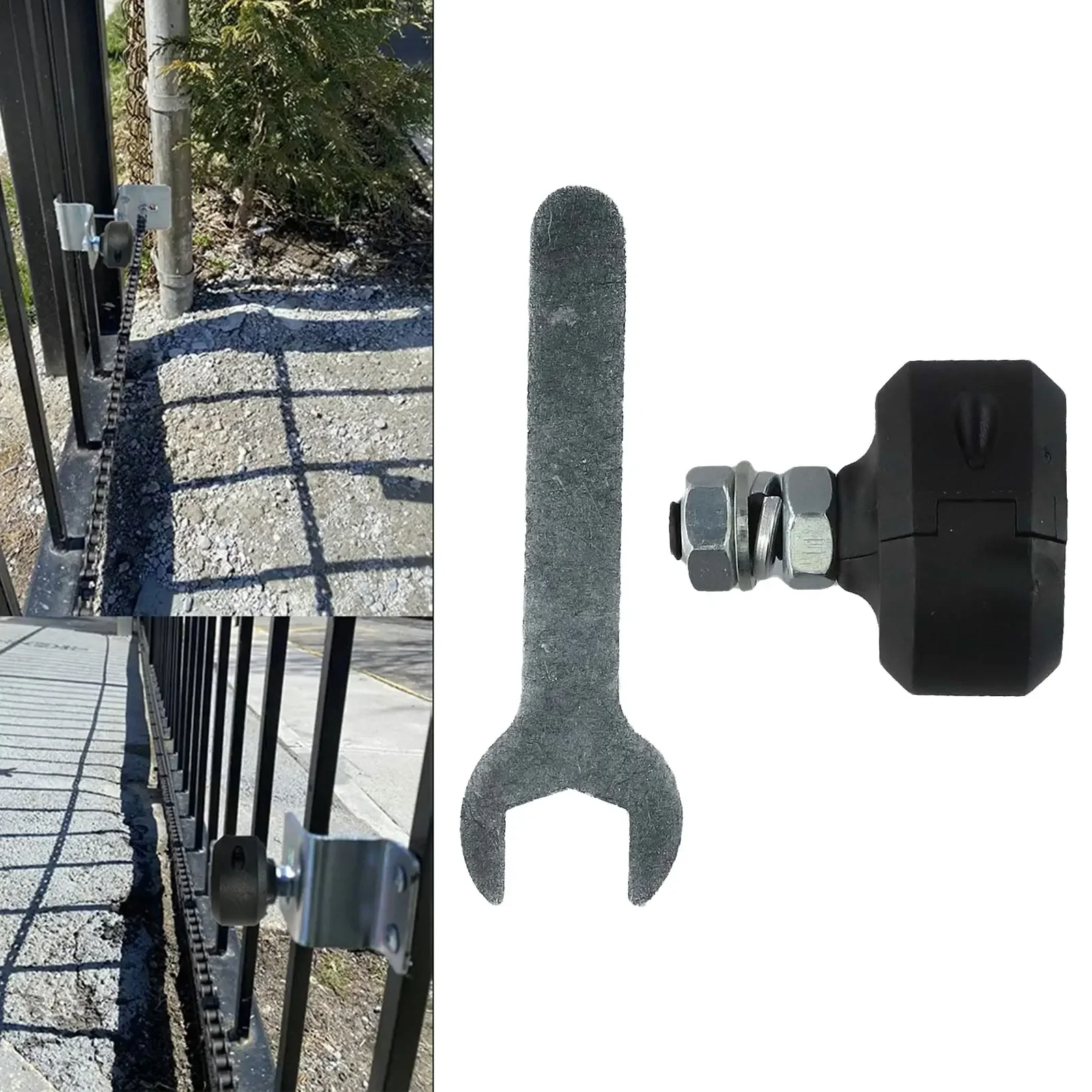 

Compatible Sliding Door Opener Limit Door Open As Shown In The Picture Driveway Stopper Includes Door Bracket Includes Magnet