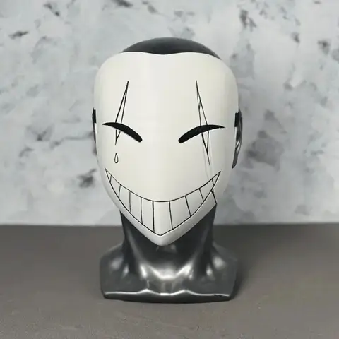 The Freak Circus Pierrot Clown Mask Halloween Anime Character Prop Game Xmas Party Halloween Accessories Cosplay Prop