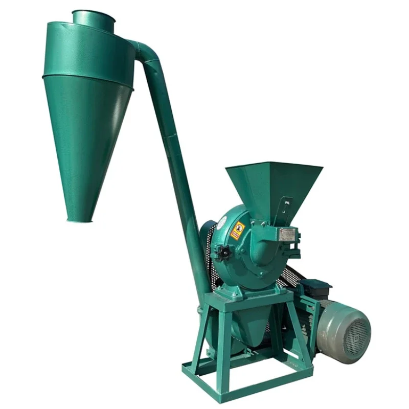 

cheap disc mill for dry or wet materials grinding flour of corn or grains