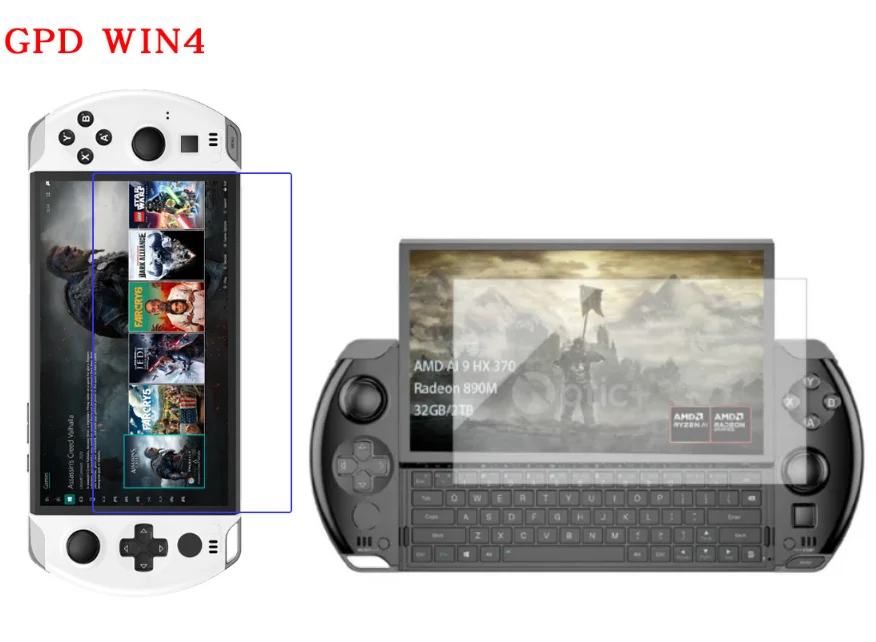 Screen Protector film TPU Tablet Screen film For GPD WIN Mini WIN 4 2025 2024 2023 Pocket 4 3 Micro PC 2 7 inch GPD WIN Max 2