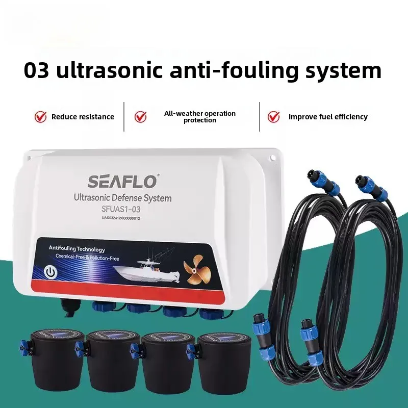 New Ultrasonic Antifouling System – Barnacle Remover & Marine Growth Protection for Boat Yacht Hulls, Eco-friendly Anti-Fouling