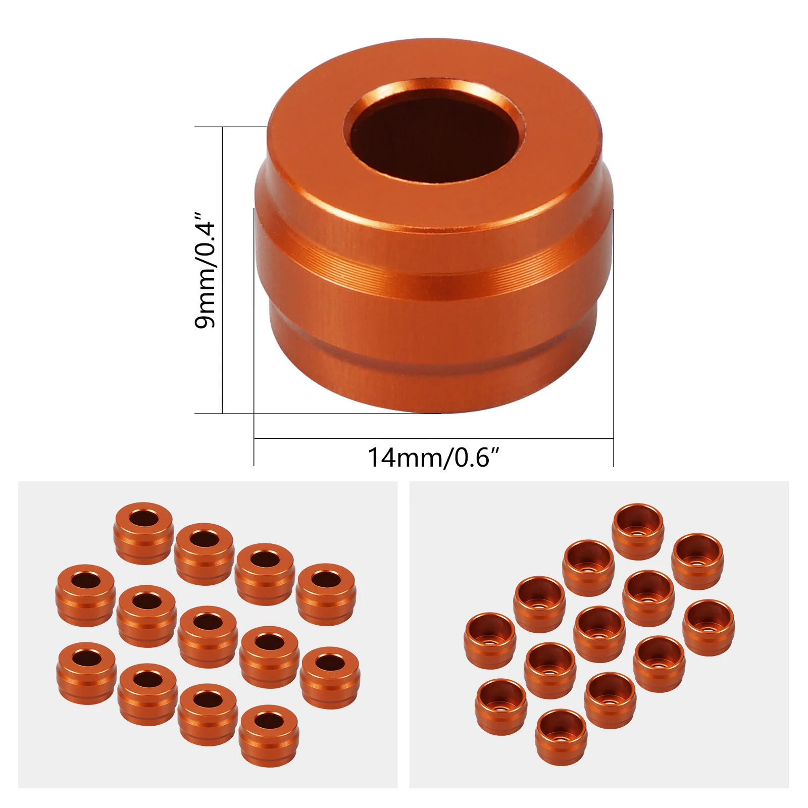 Для Harley Touring Road King FLHRXS 2017-2023 основный болт крышки декоративные кольца Street Glide FLHX FLHXS CVO Road Glide 2018-23