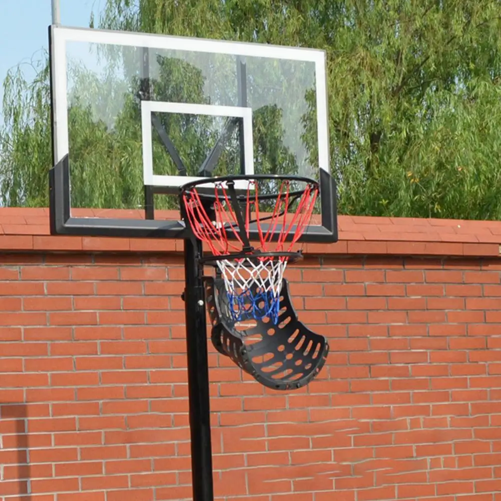 Ball Returning System Solid Basketball Hoop Wear-resistant 360-Degree Basketball Ball Return System Strong Load-bearing