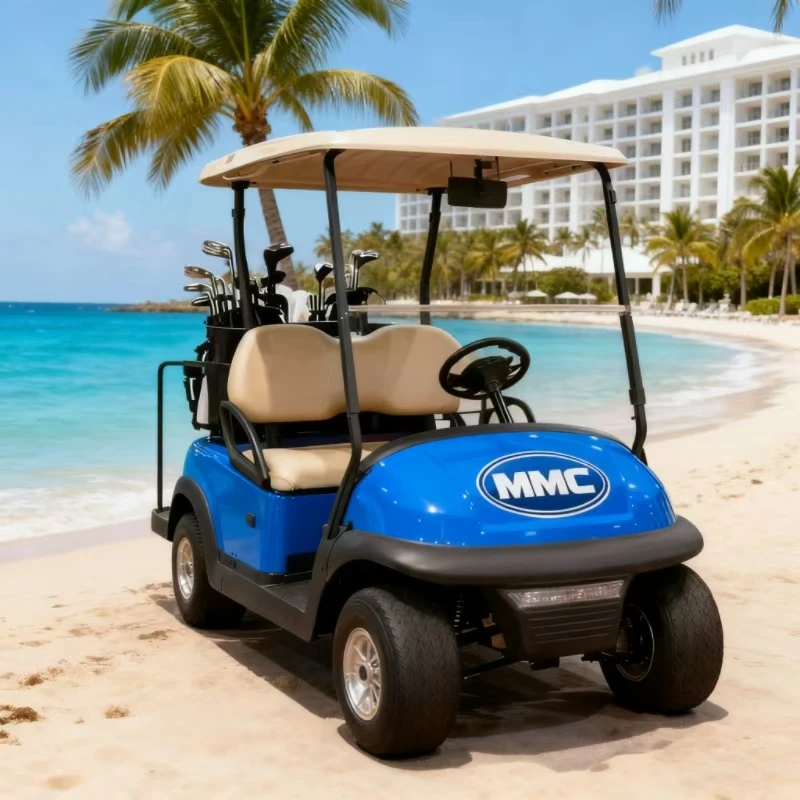 عربات جولف كهربائية معتمدة بمقعدين 2/4/6/8 ذات دفع رباعي مع محرك واحد بقدرة 5000 وات؛ جودة مضمونة.