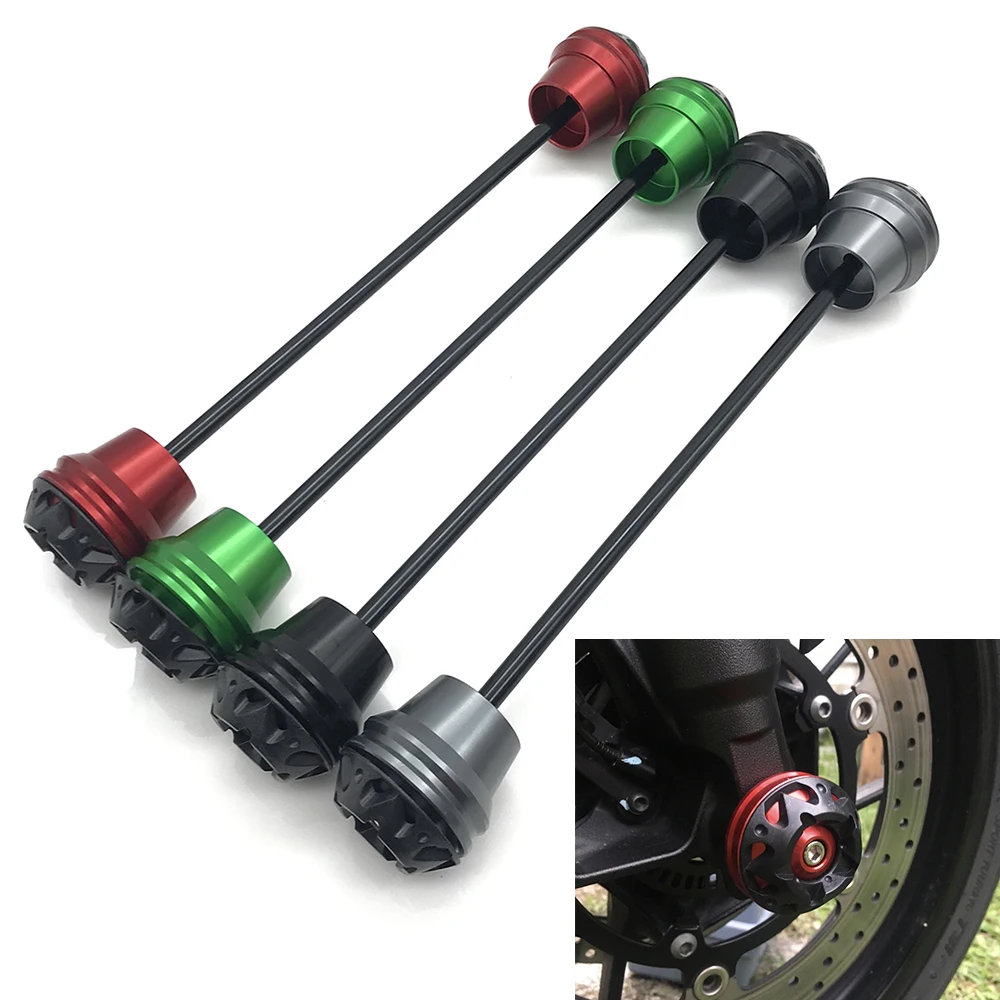 Motorcycle For Kawasaki VN650 Vulcan S 650 EN650 2015-2021 2020 Front Wheel Axle Fork Crash Slider Stand Screw Swingarm Spools