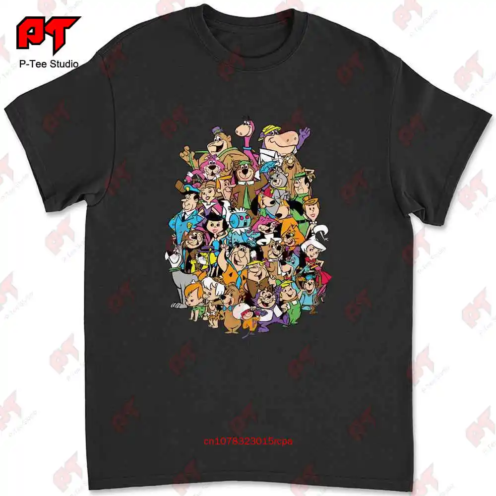 Hanna Barbera Animation Studio Cartoon T-shirt W9O9