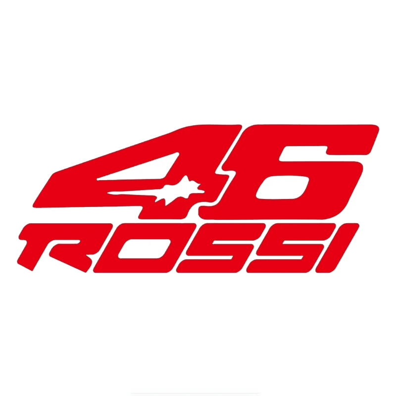 Jpct Off-road Racing Car Sticker 46 Rossi Funny Vinyl Waterproof Sunblock Decal Car Personalized Accessories Sticker, 20cm*8cm