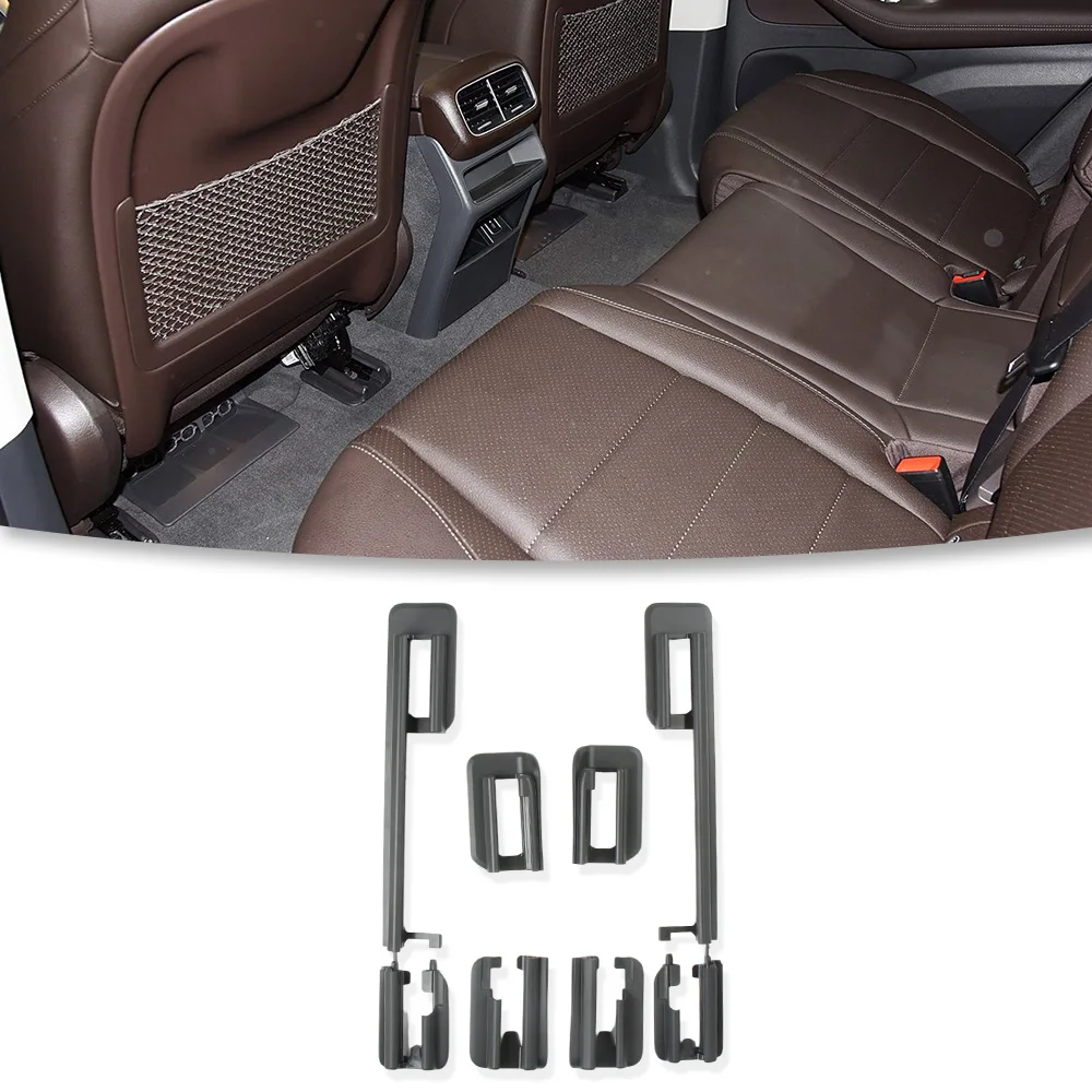 For Mercedes Benz GLE GLS W167 After 2020 1679190300 Car Front Row Left Right Seat Rail Trim Cover Driver Passenger Seat Cover