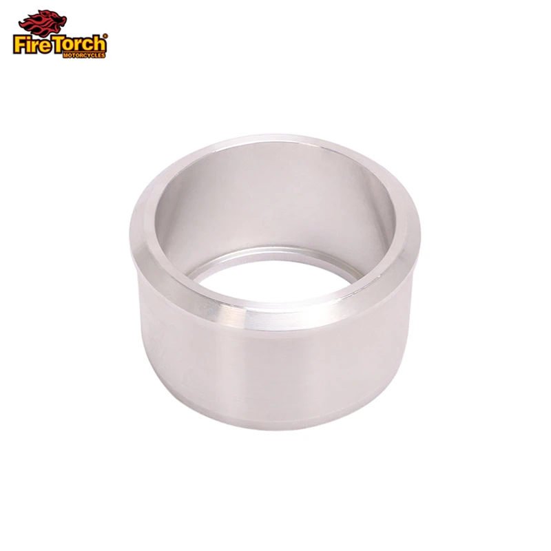 High Quality Universal Motorcycle Exhaust Pipe Escape 60mm to 51mm Motocross Stainless Steel Adapter Reducer Muffler Connector