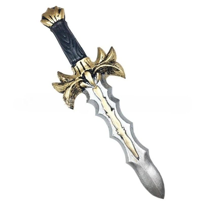 38cm/14.96in PU Short Swords Samurai Katana Knife Model Props Peripherals Accessories Practice Toy Collectible Outdoor Ornaments