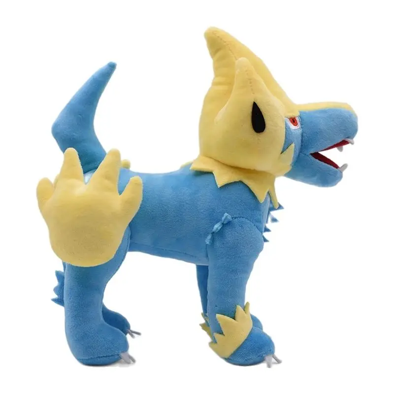 TAKARA TOMY Pokemon LEGENDS Manectric 9 inches Plush Toy , Nintendo Pokémon Switch Cartoon Game Dog Stuffed Animal Teddy Doll