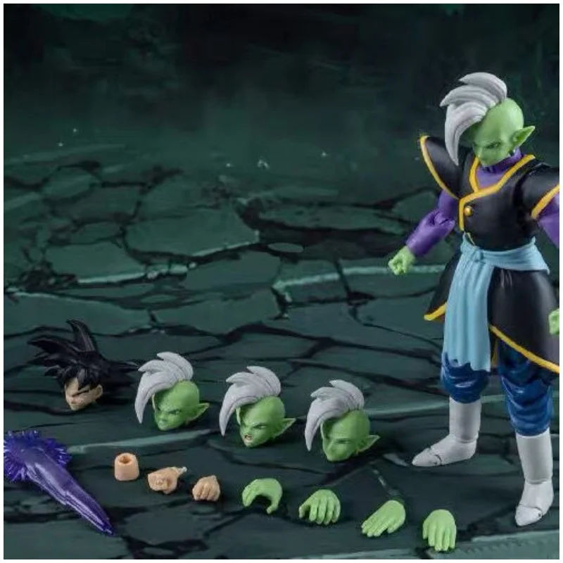 1/12 Dragon Ball Anime Figure Zamasu True Believer Goku Action Figure Demoniacal Fit God Of Creation Collectible Model   Gifts