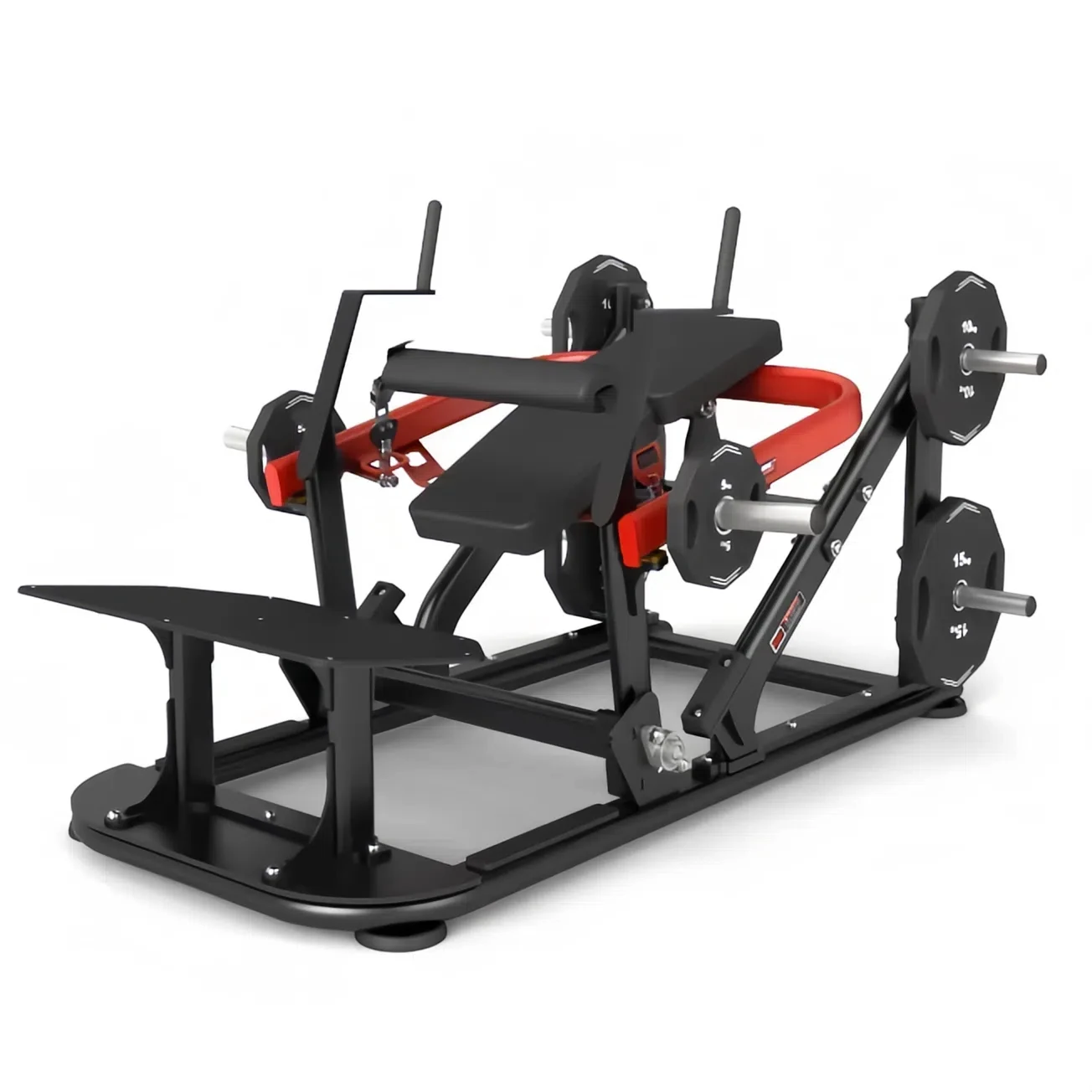 Steel Hip Thrust Plate Loaded Machine Fitness Equipment for Strength Training and Bodybuilding Focused on Hip Exercise