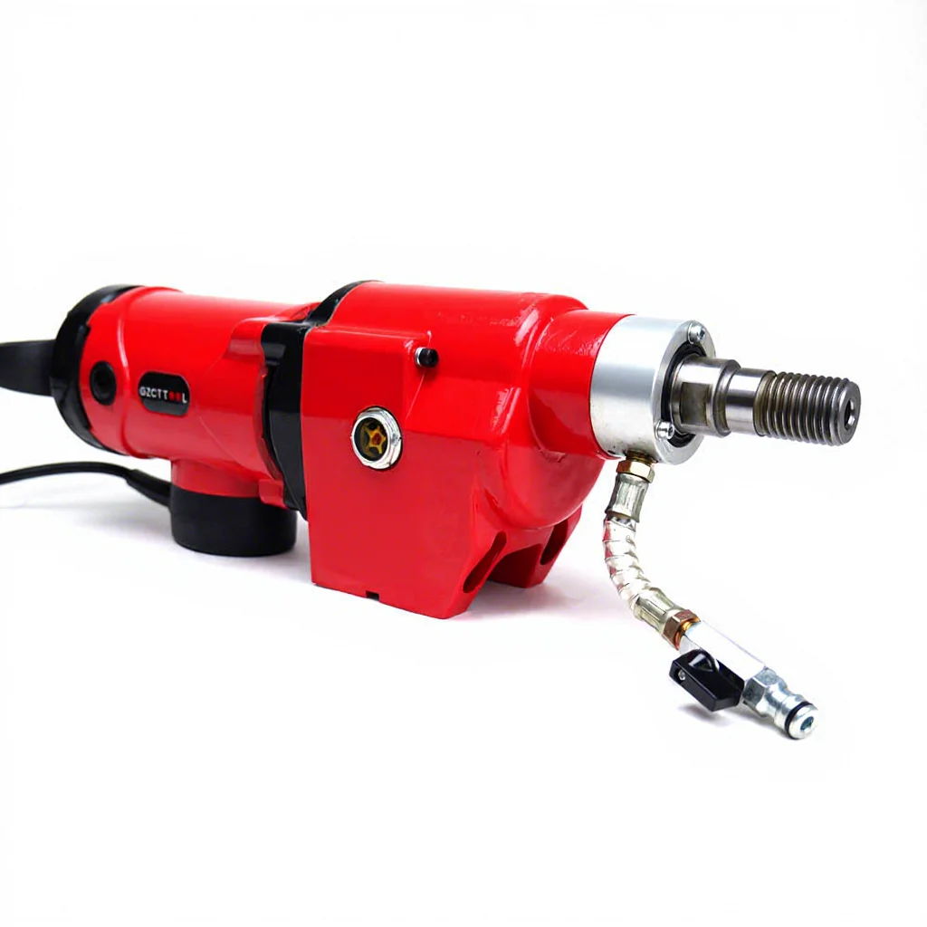 GZCT GX-400 Variable Speed Concrete Core Drill Machine 400mm Diamond Coring with Engine Motor Gearbox for Construction Use